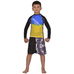 Рашгард UKRAINE FIGHTER KIDS black