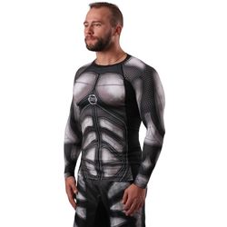 Рашгард Berserk Sport IRON MEN black (RS8907B, Чорно-білий)