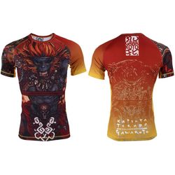 Рашгард Gawakoto Monkey King orange