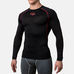 Компрессионная футболка Peresvit Air Motion Compression Long Sleeve T-Shirt Black Red
