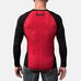 Компрессионная футболка Peresvit Air Motion Compression Long Sleeve T-Shirt Black Red