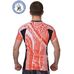 Рашгард Berserk Sport Pankration 3D APPROVED WPC red (RS8172R, Красно-Черный)