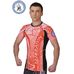 Рашгард Berserk Sport Pankration 3D APPROVED WPC red (RS8172R, Красно-Черный)