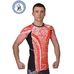 Рашгард Berserk Sport Pankration 3D APPROVED WPC red (RS8172R, Красно-Черный)