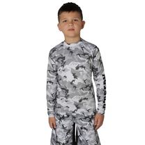 Рашгард детский Berserk Sport FIT CAMO KIDS grey (RS1721G, Серый)