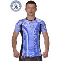 Рашгард Berserk Sport Pankration 3D APPROVED WPC blue (RS8172B, Синий)