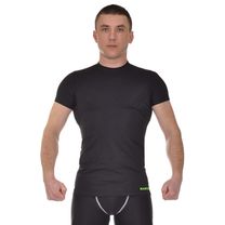 Компресійна футболка Berserk Sport MARTIAL FIT black (FC0011B, Чорний)