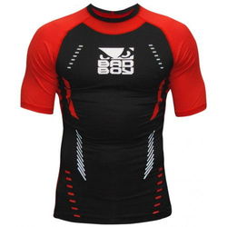 Рашгард з коротким рукавом Bad Boy Sphere Black/Red