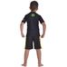 Компресійна футболка Berserk Sport MARTIAL FIT red (FC2115B, Чорний)