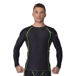 Рашгард для MMA LEGACY LONG SLEEVE black/green Berserk Sport