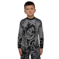 Рашгард дитячий Berserk Sport SAMURAY KIDS grey (RS1401G, Сірий)