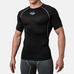 Компрессионная футболка Peresvit Air Motion Compression Short Sleeve T-Shirt Black Grey