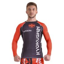 Рашгард Berserk Sport KYOKUSHIN black (RS3345B, Чорно-червоний)