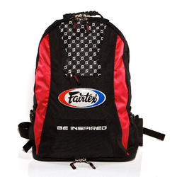 Сумка-рюкзак спортивная Fairtex (BAG4, Черно-красный)