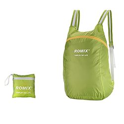 Складной портативный рюкзак ROMIX (RH30GN, зеленый)