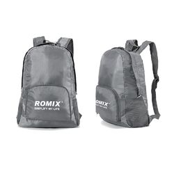 Складаний портативний рюкзак для подорожей ROMIX (RH27GR, сірий)