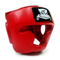 Шлем Thai Professional HG3L кожзам (TPHG3L-R, Красный)