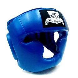 Шлем Thai Professional HG3L кожзам синий