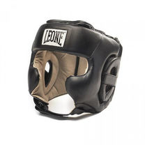 Боксерский шлем Leone Training Black