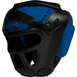 Боксерский шолом тренувальний RDX Guard Blue