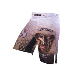 Шорты для MMA GLADIATOR white Berserk Sport