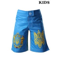 Шорти спортивні Berserk Sport MMA HETMAN KIDS blue (SH0909Bl, Синій)
