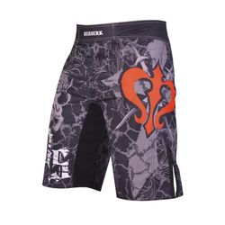 Шорти для ММА Berserk Sport MMA WARRIOR SPIRIT black (SH8123B, Чорний)