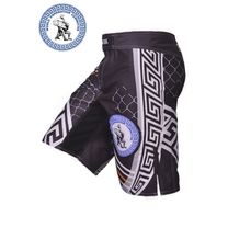 Шорты для ММА Berserk Sport Pankration 3D APPROVED WPC black (SH9128B, Черный)