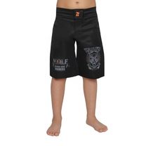 Шорти для ММА Berserk Sport WOLFS STAMINA KIDS black (SH1001B, Чорний)