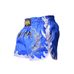 Шорты для тайского бокса Berserk Sport Muay Thai FIGHTER blue (TF8900Blu, Синий)