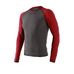 Реглан Berserk Sport Long Sleeve dark grey/bord (LS1451DGB, Червоний)