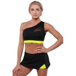 Топ Berserk Sport AMAZON black/yellow (T8013BY, Чорно-жовтий)