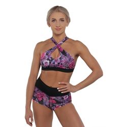 Топ Berserk Sport ENERGY FLOWERS (T72152, Фіолетовий)