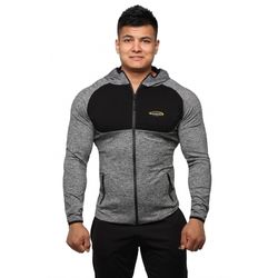 Худі спортивна Berserk Sport EVOLUTION FIT melange (H1609M, Сірий)