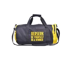 Сумка спортивная Berserk Sport Sports bag ATHLETIC (BG1121Y, Черно-желтый)