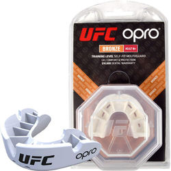 Капа OPRO Bronze UFC Hologram White (002258002)