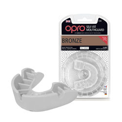 Капа OPRO Bronze Adult (White, 002184006)