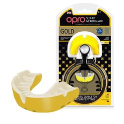 Капа OPRO Gold (Yellow/Pearl, 002193003)