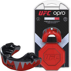 Капа OPRO Platinum UFC Hologram Red (Metal/Black, 002261001)
