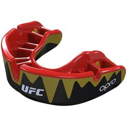 Капа OPRO Platinum UFC Hologram Fangz-Black (Metal/Red, 002261002)