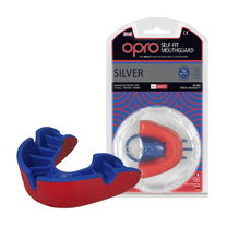 Капа OPRO Silver (Red/Blue, 002189005)