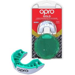 Капа OPRO Gold Series (White/Mintl, 002226006)