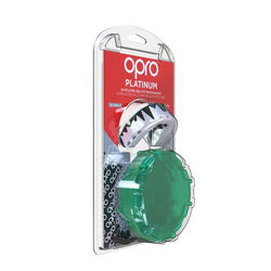 Капа OPRO Platinum (White/Mint/Black, 002229002)