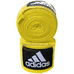 Боксерские бинты Adidas эластичные (ADIBP031, желтые)