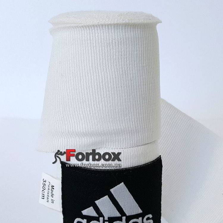Боксерские бинты Adidas эластичные (ADIBP031, белые) купить в магазине ...