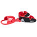 Капа боксерская Adidas OPRO серии SILVER взрослая (ADIBP32-BKRD, чорно-червона)