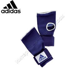Быстрые бинты Adidas внутренняя перчатка Gel Knuckle (ADIBP021, синяя)