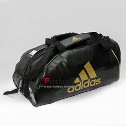 Спортивна сумка-рюкзак Адідас з логотипом WBC з PU 62см * 31см * 31см (ADIACC051WBC, чорна)