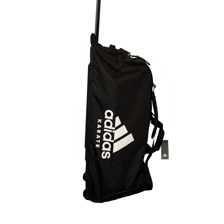 Сумка колесах Adidas Polyester с логотипом Карате 80см*40*37см (adiACC057K-BKWH, черно-белый) купить магазине Forbox