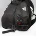 Сумка спортивна трансформер (сумка-рюкзак) Adidas з логотипом BOXING 56см * 29см * 29см (adiACC052B-BKWH-S, чорно-білий)